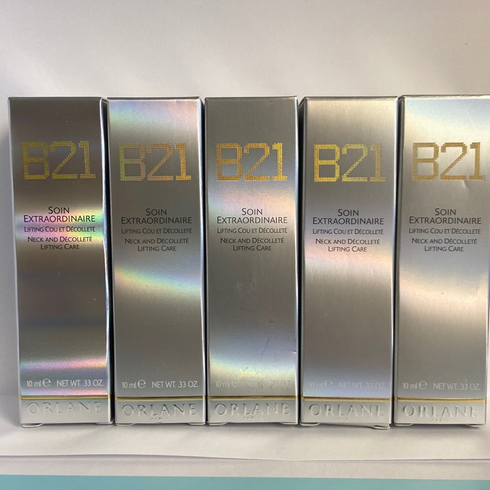 Orlane Paris B21 Soin Extraordinaire Neck Decollete Lifting Cream 50ML (5X 10ml)